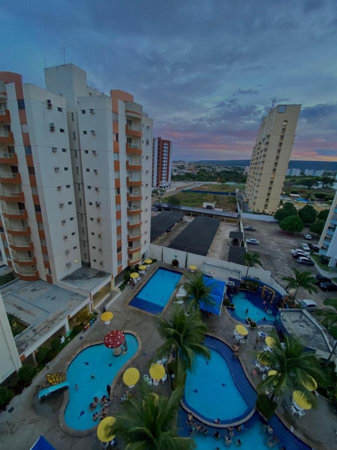 Jardins Das Thermas - Caldas Novas Vista Para Piscina Eksteriør bilde