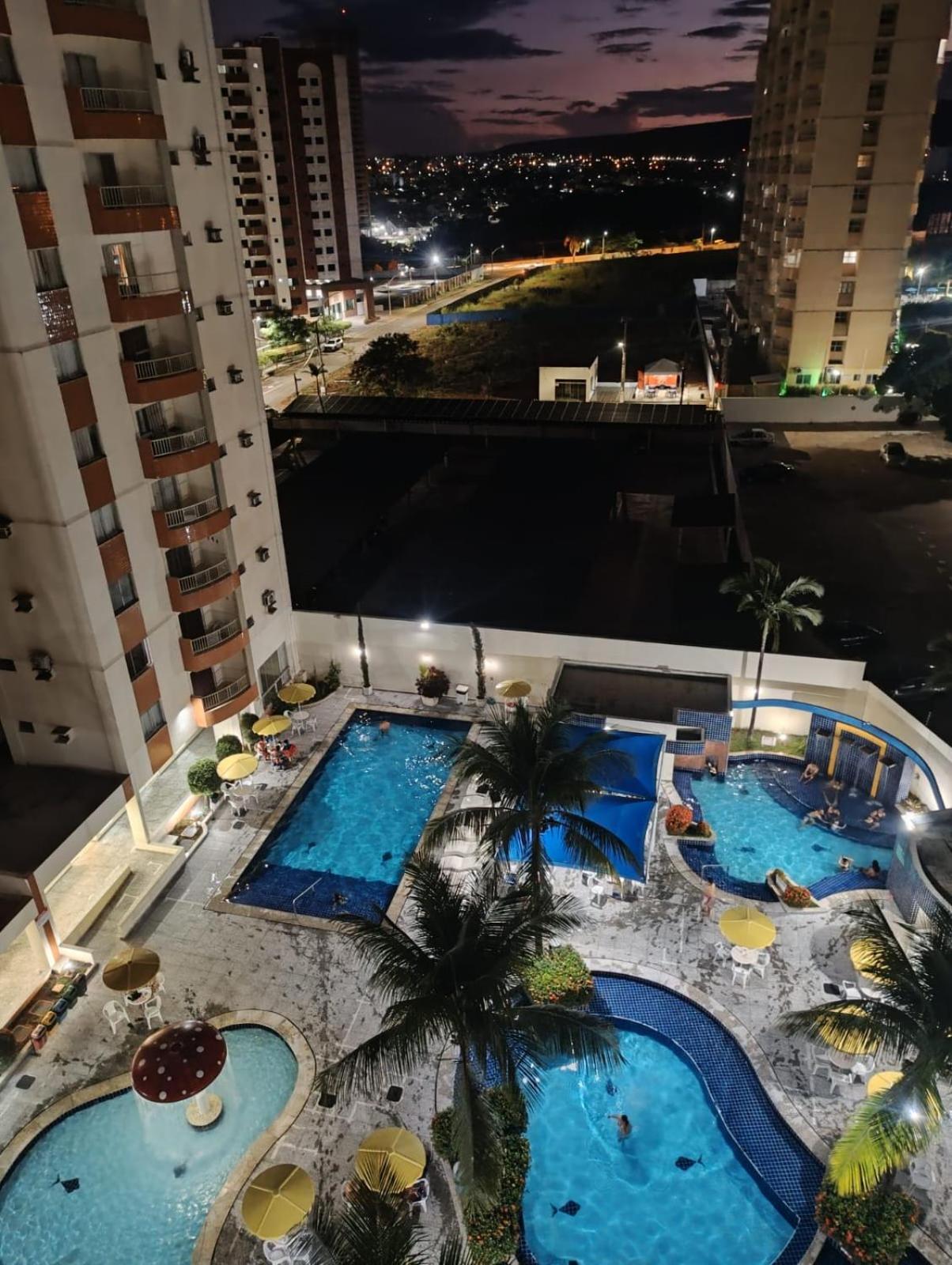 Jardins Das Thermas - Caldas Novas Vista Para Piscina Eksteriør bilde